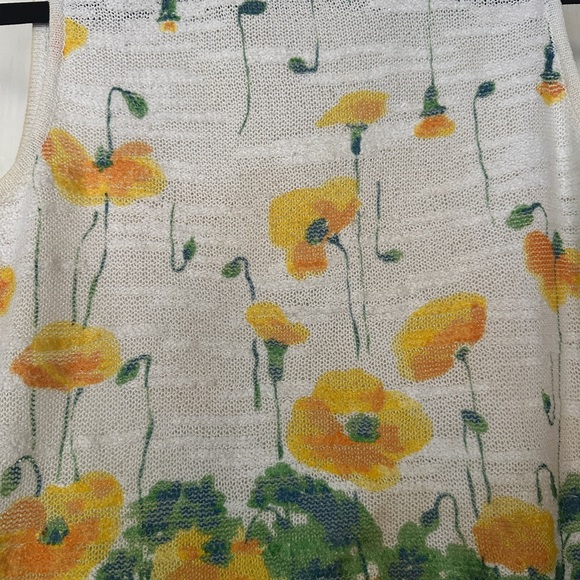 St.John Sport Knit Floral Twin Cardigan Set - Picture 14 of 16